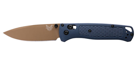 Couteau Bugout Benchmade Bleu