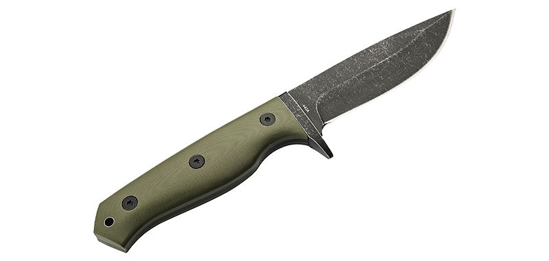 Couteau Bushcraft Böker Magnum vert et gris