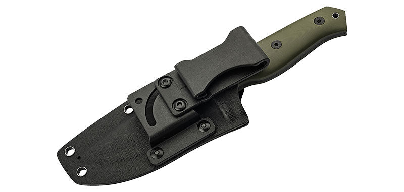 Couteau Bushcraft Böker Magnum vert et gris