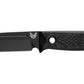 Couteau Bushcrafte Noir Benchmade