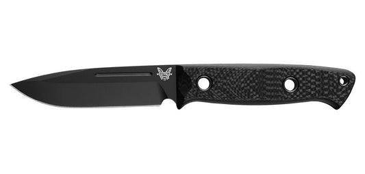 Couteau Bushcrafte Noir Benchmade