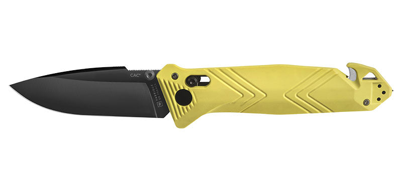 Couteau CAC Lisse Jaune TB Outdoor