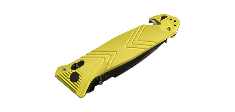 Couteau CAC Lisse Jaune TB Outdoor