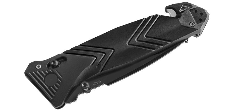 Couteau CAC Lisse Noir TB Outdoor