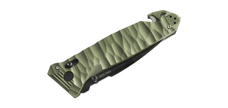 Couteau CAC Mixte Toxifié Kaki TB Outdoor