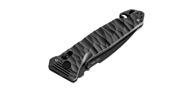 Couteau CAC S200 Lisse Toxifié Noir TB Outdoor