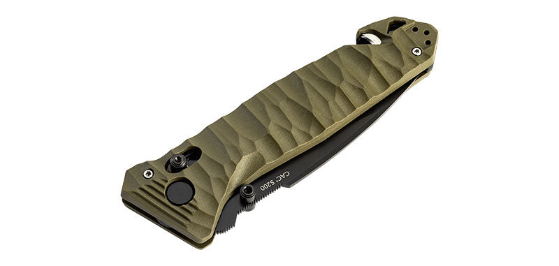 Couteau CAC S200 Mixte Toxifié Kaki TB Outdoor