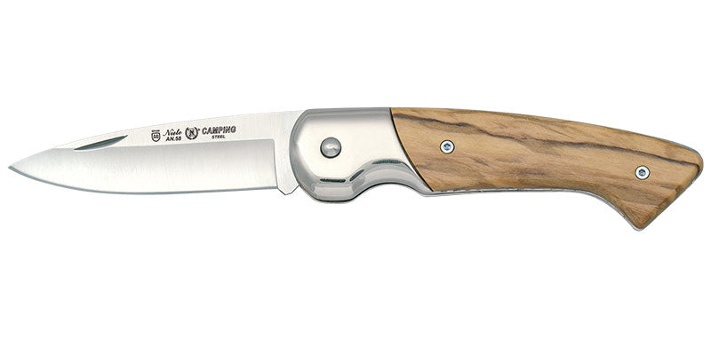 Couteau Camping Bois D'olivier Nieto