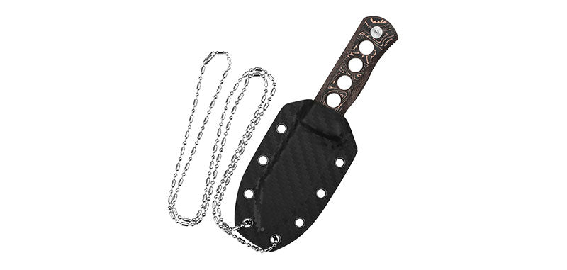 Couteau Canary Damas carbone QSP