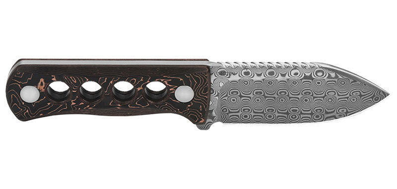 Couteau Canary Damas carbone QSP