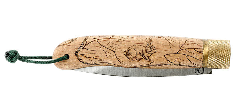 Couteau Classique Décoration Lapin Décalé