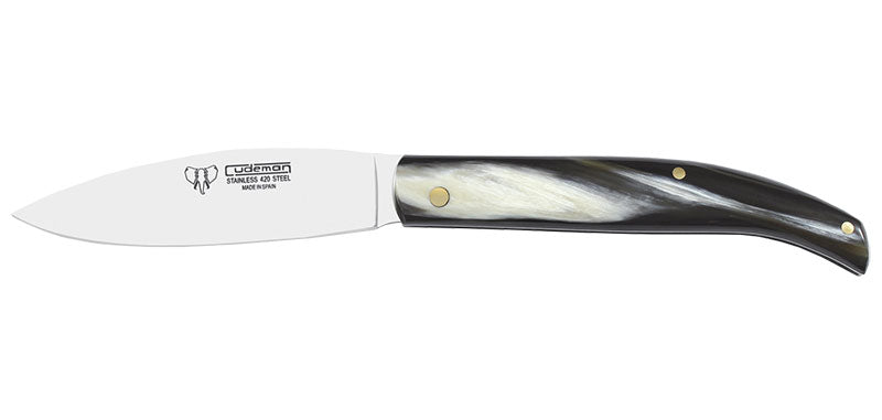 Couteau Corne de Taureau Cudeman