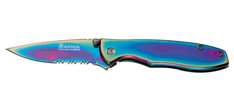 Couteau Couleur Rainbow Boker magnum