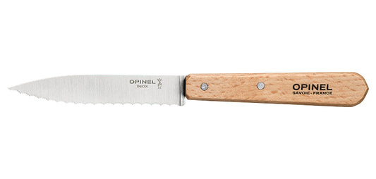 Couteau Cranté Bois d'hêtre Opinel 