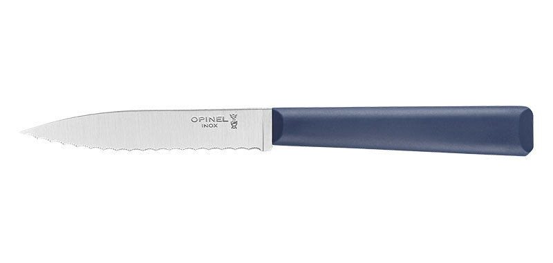Couteau D'office cranté Opinel Bleu