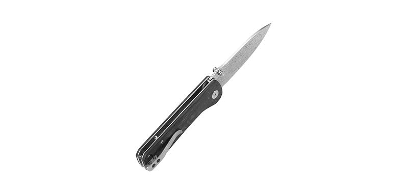 Couteau Damas Drop Point Hawk QSP