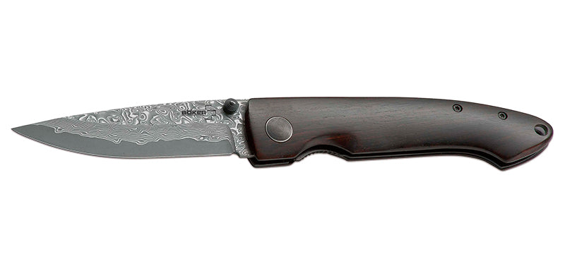 Couteau Damas et Ébène Gent 1 Böker Plus