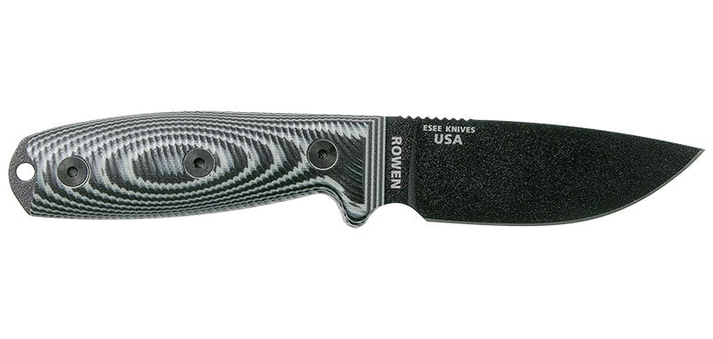 Couteau ESEE-3 Gris/Noir ESEE