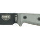 Couteau ESEE-3 Noir Manche Gris