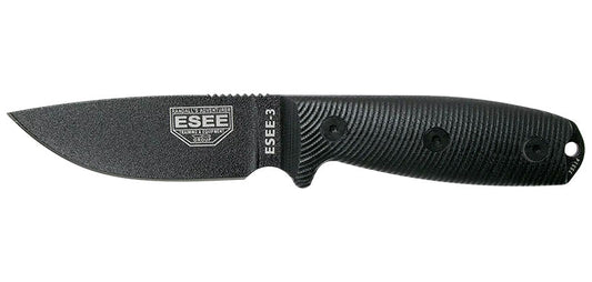 Couteau Fixe ESEE-3 Noir ESEE