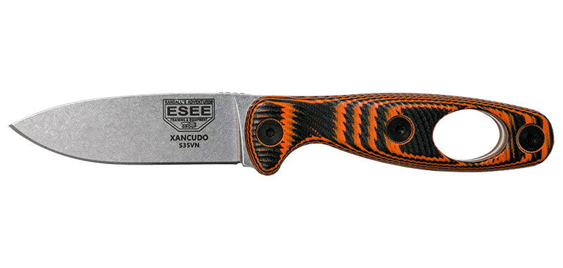 Couteau Fixe orange et noir Xancudo ESEE