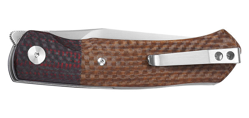 Couteau Gannet Noir/Marron QSP