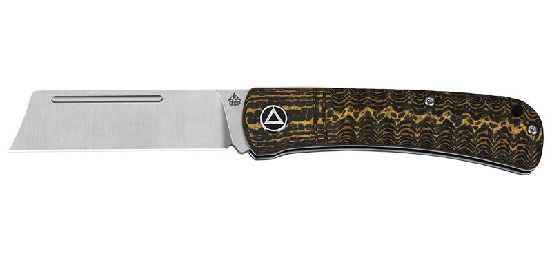 Couteau Hedgehog Noir/Or QSP