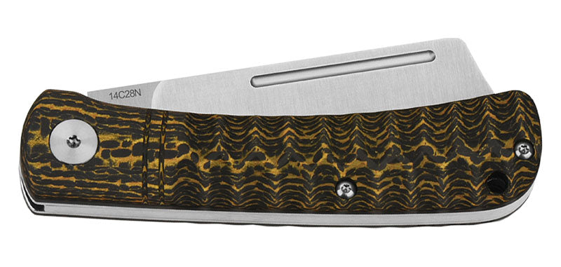 Couteau Hedgehog Noir/Or QSP