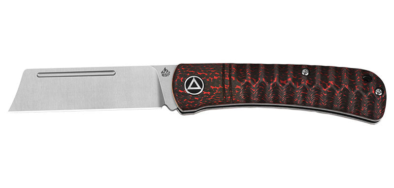 Couteau Hedgehog Noir/Rouge QSP