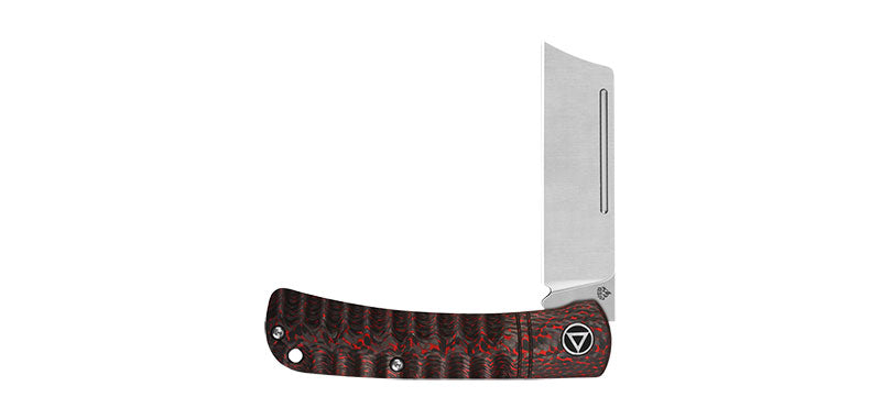 Couteau Hedgehog Noir/Rouge QSP