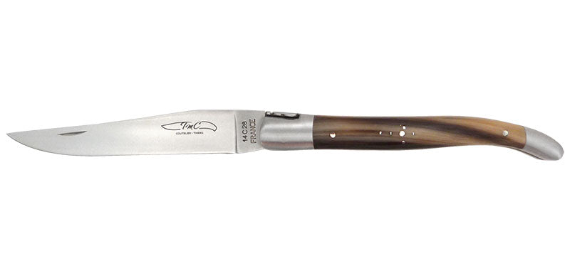 Couteau Laguiole Corne TMC