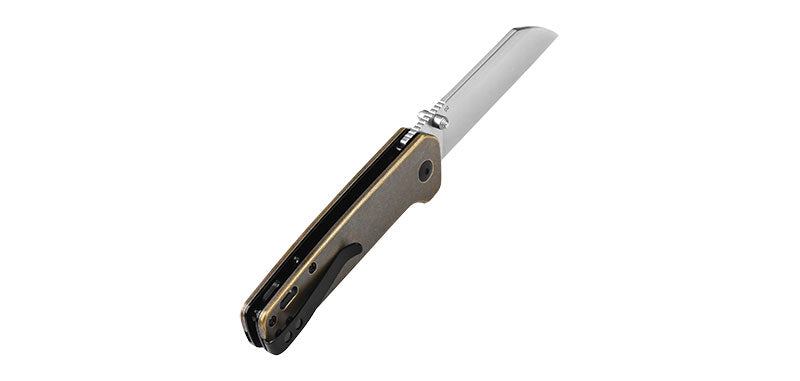 Couteau Laiton Stonewash Penguin QSP