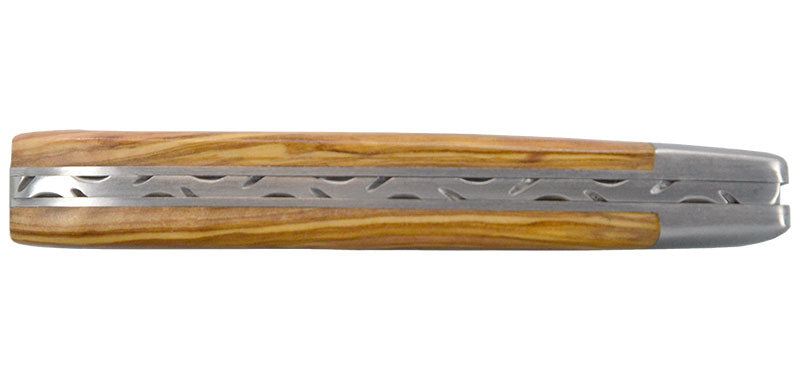 Couteau Le Thiers Bois Naturel D'olivier 