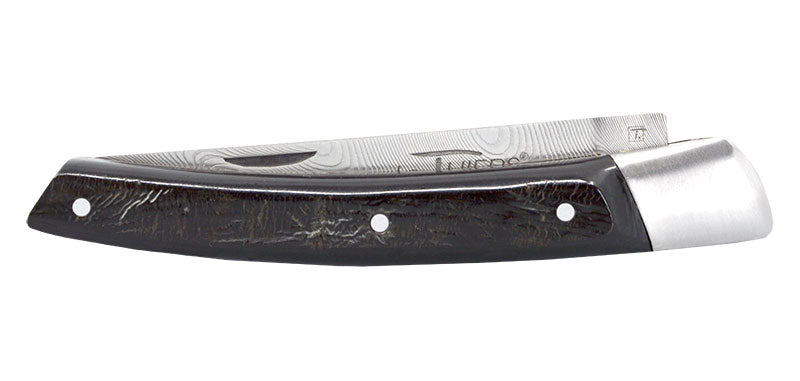 Couteau Le Thiers Noir Damas 