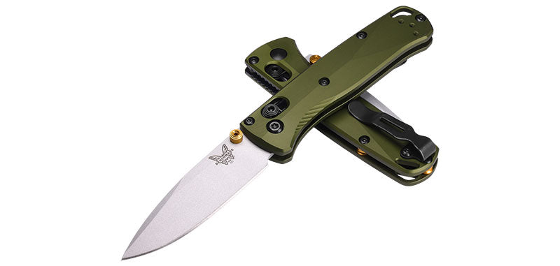 Couteau Mini bugout Benchmade Vert
