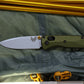 Couteau Mini bugout Benchmade Vert