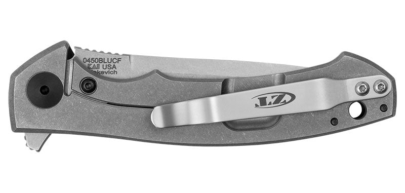Couteau Modèle 450 Blue Carbon Fiber Zero Tolerance