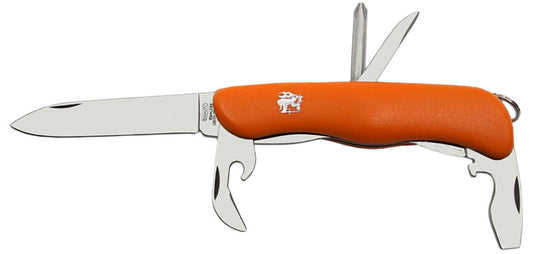 Couteau Multifonction Orange 5 pièces Mikov
