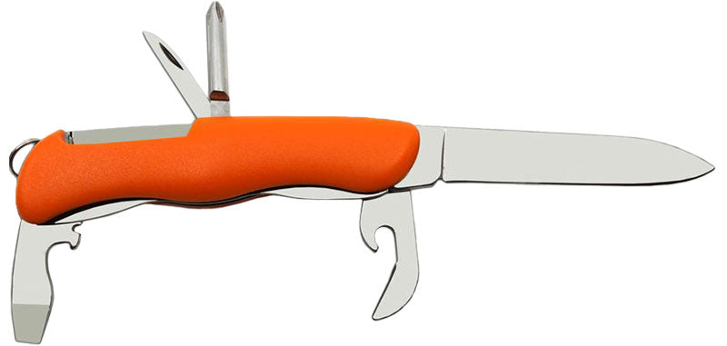 Couteau Multifonction Orange 5 pièces Mikov