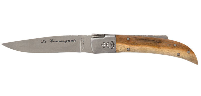 Couteau N°10 Trident soudé Pistachier Le Camarguais