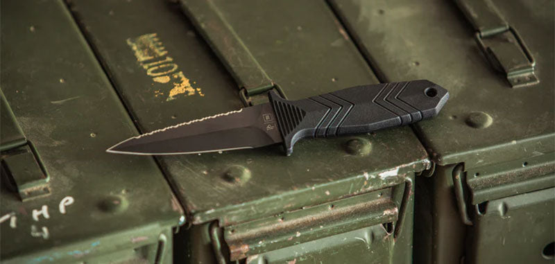 Couteau Noir Protecteur TB Outdoor