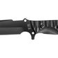 Couteau Noir TB Outdour Maraudeur Lisse Toxifié