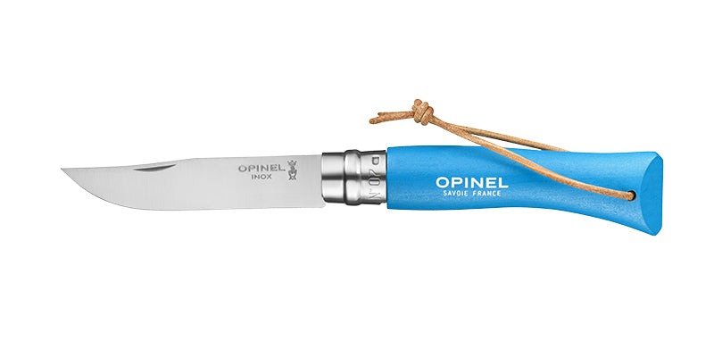 Couteau Opinel Baroudeur N°07 Inox Cyan