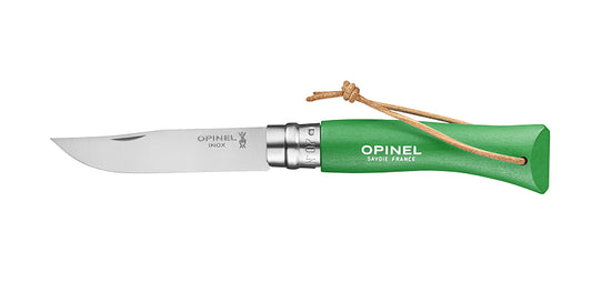 Couteau Opinel Baroudeur N°07 Inox Vert prairie