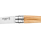 Couteau Opinel Effilé Inox n°8 Olivier
