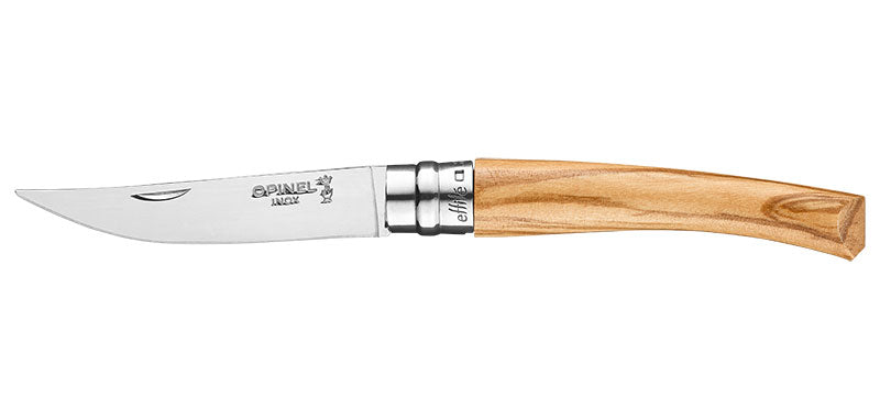 Couteau Opinel Effilé Inox n°8 Olivier