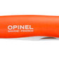 Couteau Opinel Mon Premier Opinel N°07 Inox Mandarine