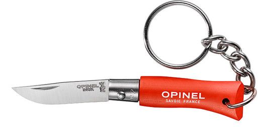 Couteau Opinel Porte-clés N°02 Inox Orange