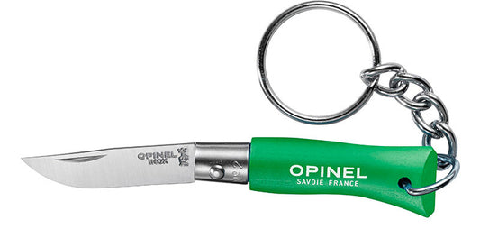 Couteau Opinel Porte-clés N°02 Inox Vert