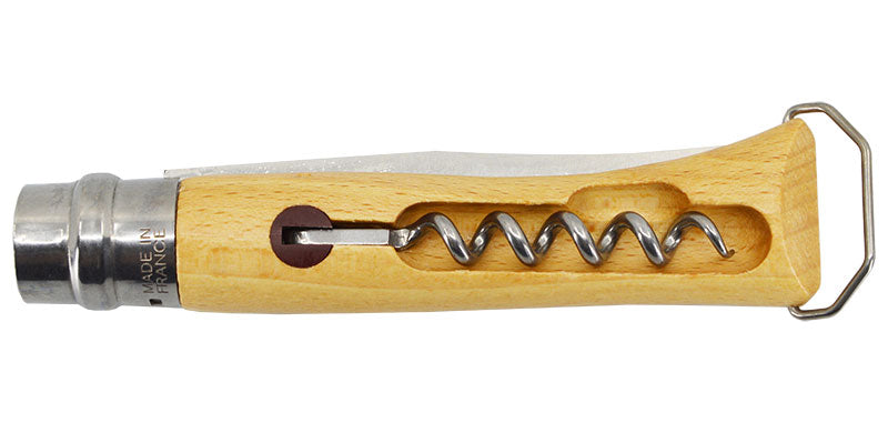 Couteau Opinel Tire Bouchon Décapsuleur N°10